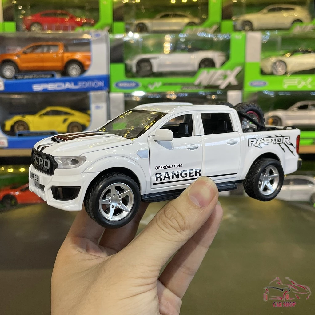 Mô hình xe bán tải Ford Ranger F350 WILDTRAK tỉ lệ 1:32