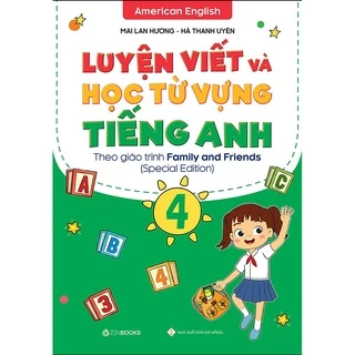 Sách - Luyện Viết Và Học Từ Vựng Tiếng Anh Lớp 4