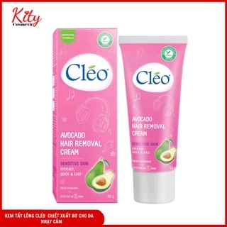 Kem Tẩy Lông Cho Da Nhạy Cảm Cleo Avocado Hair Removal Cream Sensitive Skin 25g/50g