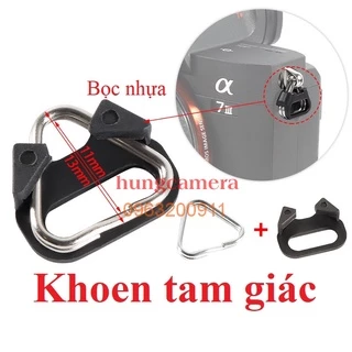 Khoen gắn dây đeo máy ảnh, khoen tam giác, khoen tròn