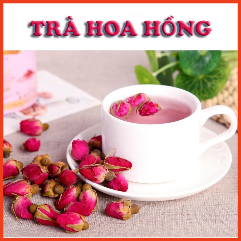 [ Free Ship] Trà Hoa Hồng Táo Đỏ Giúp Đẹp Da, Ngủ Ngon - Nhớ Bếp - BẾP NHÀ CỐM