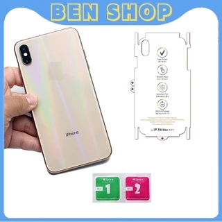 Miếng Dán Cường Lực PPF Cầu Vồng Mặt Sau Cho Iphone - Tặng Kèm Bộ Giấy Lau 1-2 - PHỤ KIỆN BEN