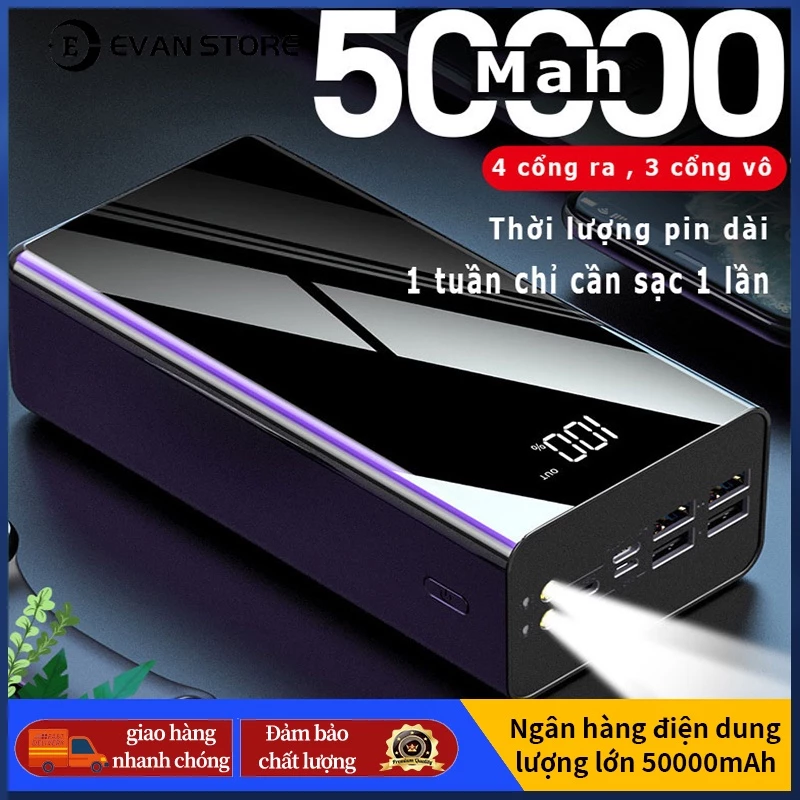 Pin dự phòng 50.000mAh