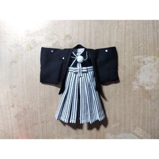 Trang phục handmade cưới Nhật Bản Hakama, Kimono dành cho búp bê size ob11, nendoll, ddf, ymy, gsc