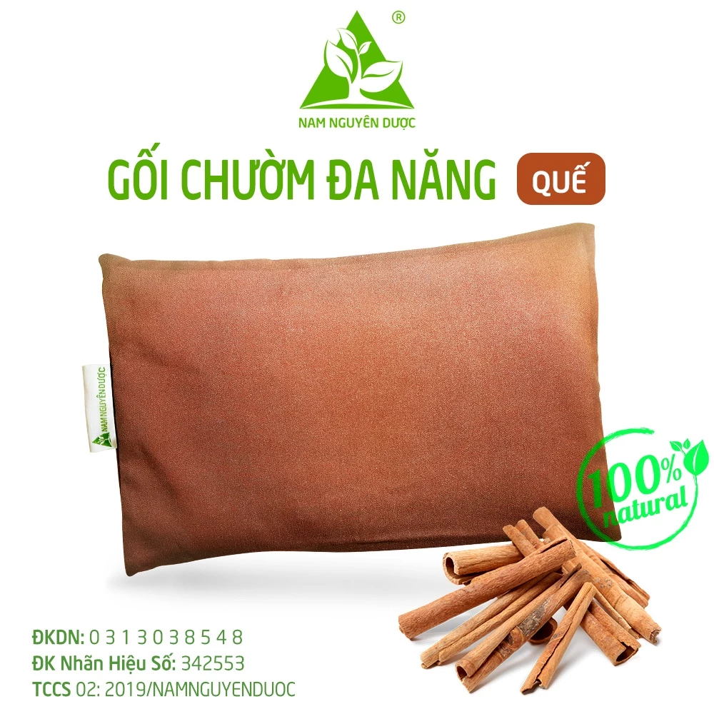 Túi Chườm Đa Năng QUẾ NAM NGUYÊN DƯỢC Làm nóng bằng Vi sóng, Giảm đau mỏi cổ gáy