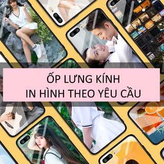 [CÓ SAU 3 NGÀY] Ốp lưng KÍNH CƯỜNG LỰC in hình theo yêu cầu - Samsung - Oppo - Xiaomi - Vivo - iPhone