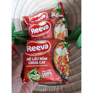 Mì Lẩu Nấm Chua Cay Reeva 85g( chay ,mặn đều dùng được)