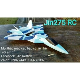 💕 FLASH Sale 💕 Bộ vỏ Kit máy bay T50 Su 57 sải 64cm
