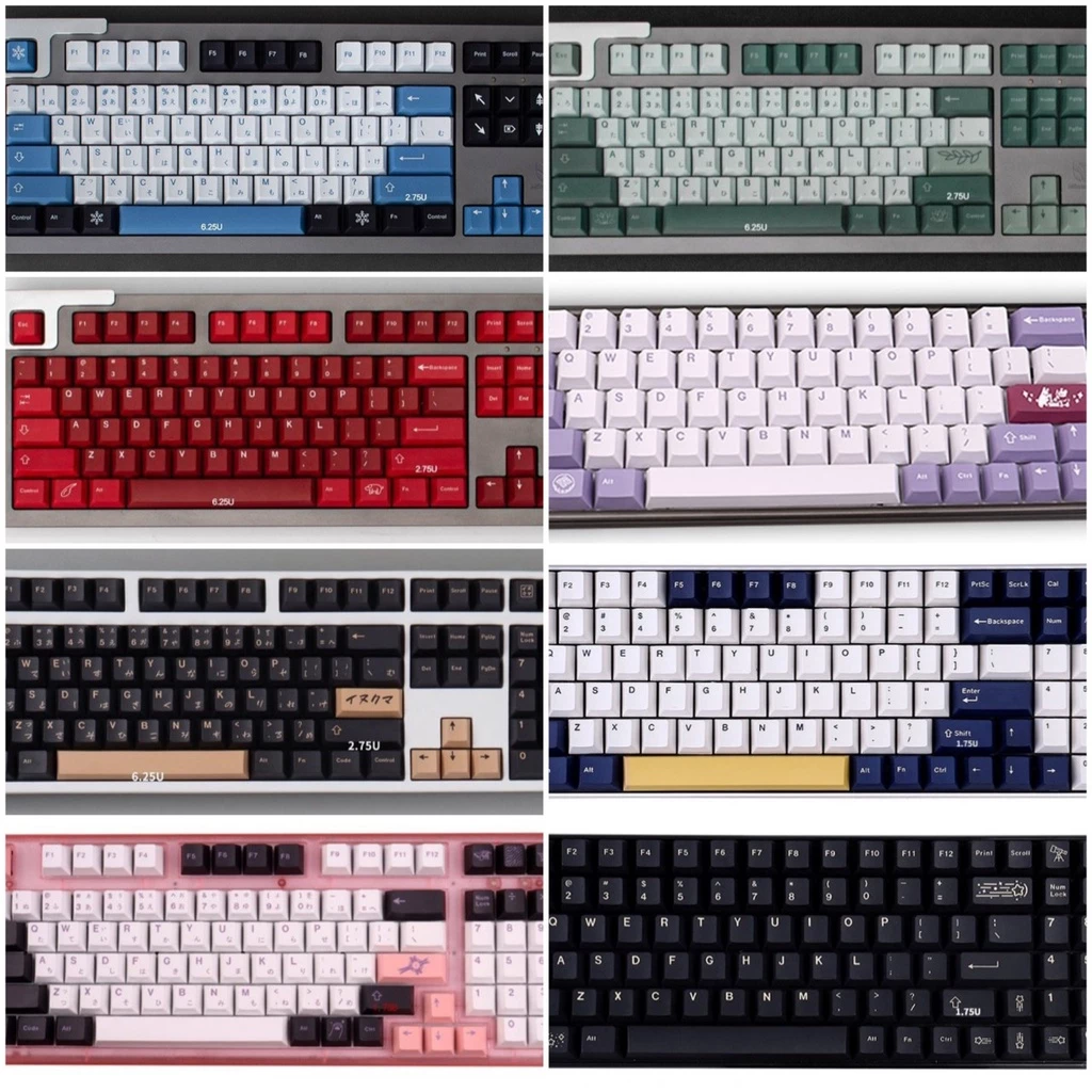 Keycap GMK hơn 50 mẫu khác nhau, in Dye Sub sắc nét, chất lượng cao Profile XDA Cherry