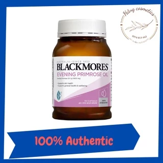 Tinh dầu Hoa anh thảo Blackmores Evening Primrose Oil, Úc (190 viên) giúp làm đẹp da tóc, cân bằng nội tiết, giảm mụn