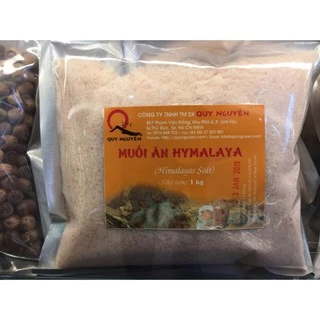 Muối ăn Hymalaya 1kg (Muối hồng) - Quy Nguyên