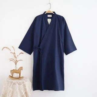 Bộ Đồ Ngủ Kiểu kimono Bằng cotton Phong Cách Nhật Bản Cho Nam