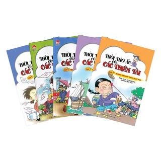 Truyện tranh Thời thơ ấu của các thiên tài - Trọn bộ 5 tập - NXB Kim Đồng