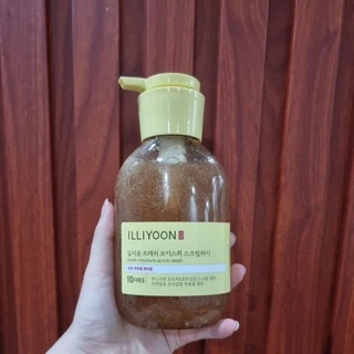 Sữa tắm tẩy da chết Illiyoon fresh moiture scrub wash