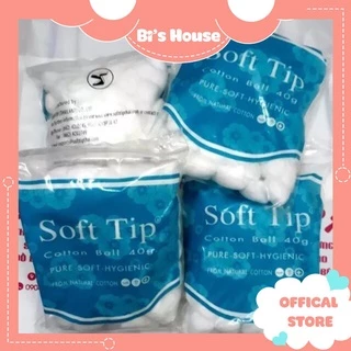 Bông bịt tai cho mẹ sau sinh Soft Tip gói 40g