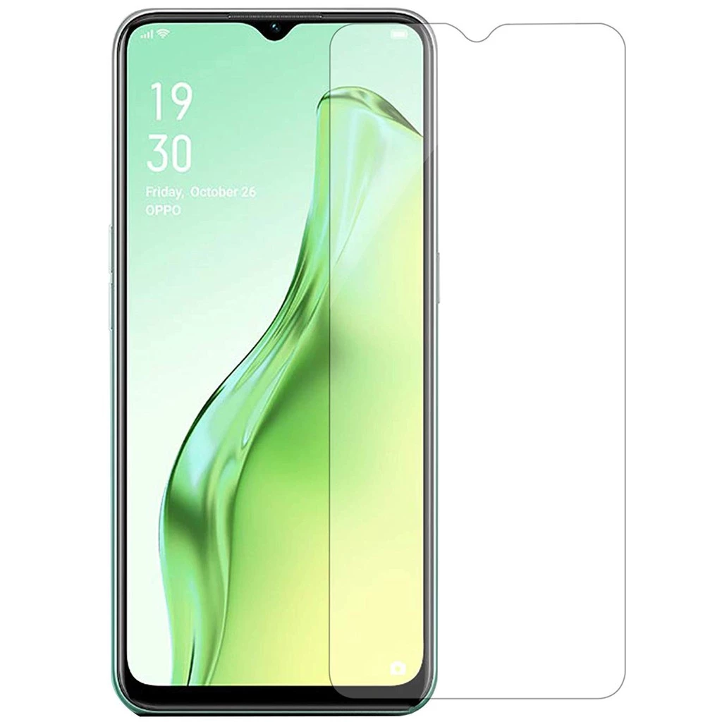 Kính cường lực trong suốt Oppo A31 - 2020 (Kèm miếng lau)