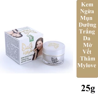 Kem Ngừa Mụn - Mờ Vết Thâm - Giúp Trắng Sáng Da & Chống Nắng MYLOVE 25g - Hàng Chính Hãng