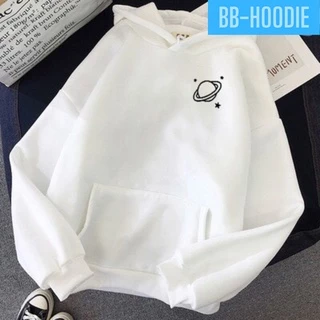 Áo Nỉ Hoodie In Hình Sao Hỏa Cute - Áo Form Rộng Unisex Chất Nỉ Mềm Mại Dày Dặn Style HOT TREND BB HOODIE