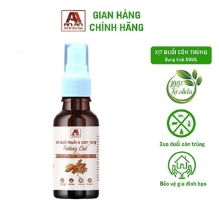 Xịt Tinh Dầu Đuổi Muỗi & Côn Trùng Tinh chất Quế 50ml AN AN