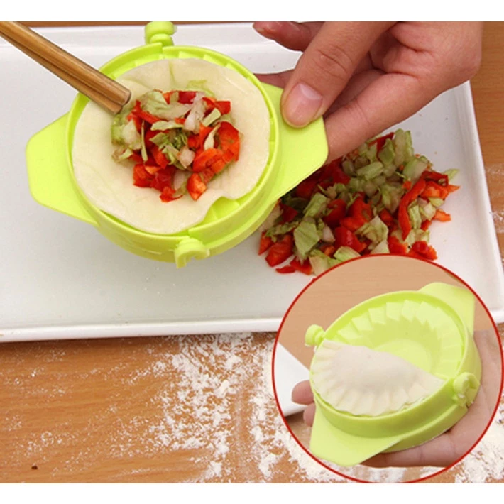 [Rẻ vô địch] Khuôn Làm Há Cảo Sủi Cảo Khuôn Làm Bánh Bao Bánh Gối Bánh Xếp Dụng Cụ Làm Bếp Thông Minh- BSHN