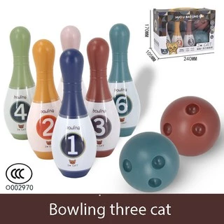 Đồ chơi Bowling cho bé THREE CAT mới nhất 2023