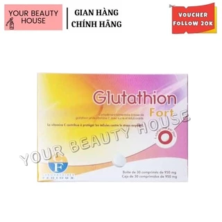 [Fenioux] Viên Ngậm Trắng Da Glutathion Fort Pháp - 30 Viên