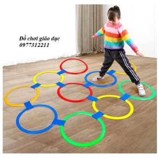 Set 10 Vòng Nhảy Vận Động Thông Minh Cho Bé size lớn 38 cm có khớp nối