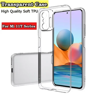 Ốp Điện Thoại Tpu Silicon Mềm Siêu Mỏng Trong Suốt Bảo Vệ Camera Cho Xiaomi Mi 11t Pro Mi 11 Lite Mi 11 Ultra 11i 11x 11 Pro