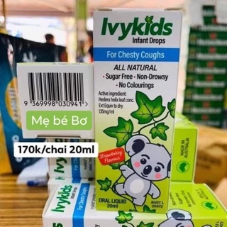 Siro giảm ho Ivykids Úc 20ml