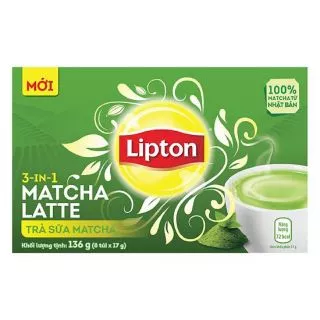 Lipton trà sữa Matcha 136g