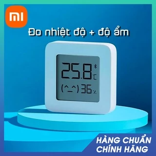 Nhiệt ẩm kế Xiaomi Mijia 2 siêu nhỏ gọn, đo nhiệt độ, độ ẩm trong phòng độ chính xác tuyệt đối