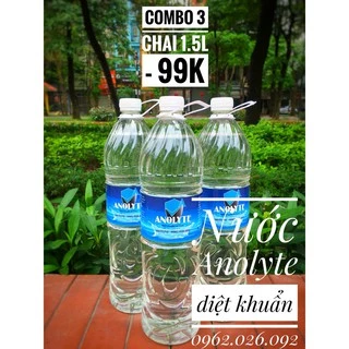 Nước A - Combo 3 chai 1,5L