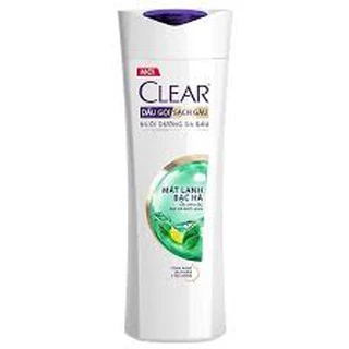 Dầu Gội Sạch Gàu Clear Mát Lạnh Bạc Hà 370g