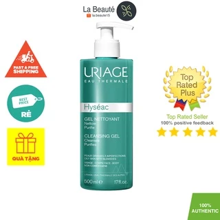 Uriage Hyséac Gel Nettoyant - Sữa Rửa Mặt Cho Da Mụn Dầu [Nhiều Loại Dung Tích]