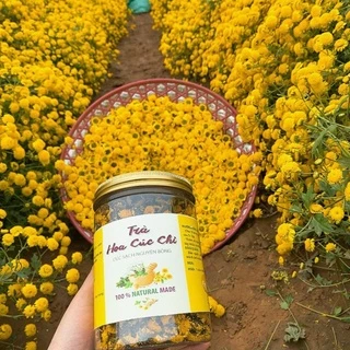 🌼Trà hoa cúc chi sấy lạnh ( Cúc tiến vua) lọ 100g