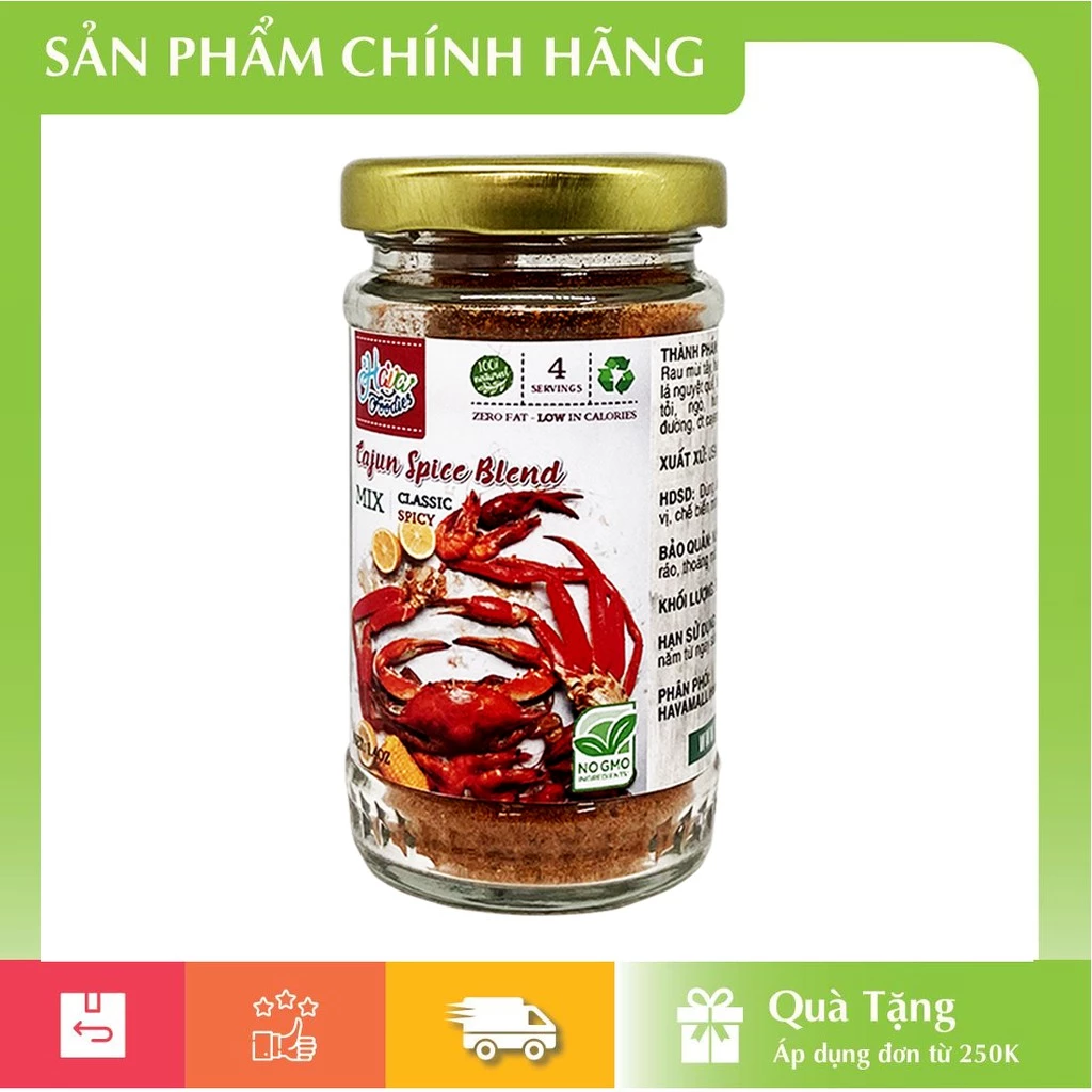 [HÀNG CHÍNH HÃNG] Bột Gia Vị Cajun – Cajun Spice Blend Powder