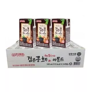 Sữa Óc Chó hạnh nhân đậu đen Hàn Quốc Sahmyook 140ml