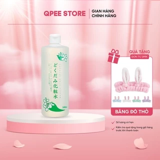 Nước hoa hồng lotion toner diếp cá Dokudami ngăn ngừa mụn 500ml - QPEE STORE