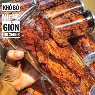 Khô bò giòn siêu ngon loại 1[100% từ thịt bò] túi 500gram [FREE SHIP] TỪ ĐƠN 50K, [Loại Đặc Biệt] Hàng ngon nhà làm