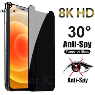 KÍNH CƯỜNG LỰC CHỐNG NHÌN TRỘM Cho iPhone 15 Ultra 14 13 12 11 Pro X Xs Max Xr 7 8 6 6s Plus 5s 5C SE SE2 SE3 2020 2022 2023 4G 5G