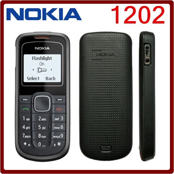 Điện  thoại Nokia 1202 Đầy đủ PIN, SẠC - Chính hãng  ZIN