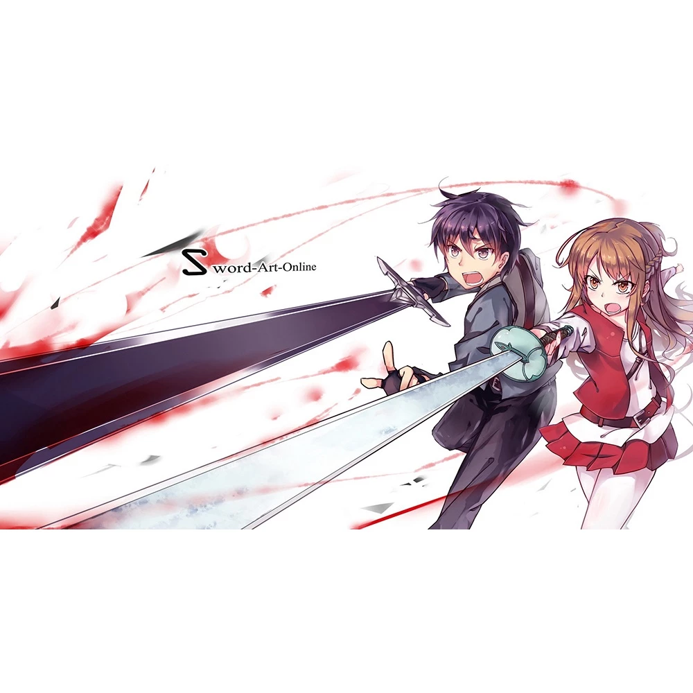 Poster A3 dán tường Anime, decal 30x42 trang trí có keo Sword Art Online Wallpapers (1), nhận in theo yêu cầu