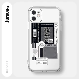 Ốp lưng JURSUE mềm chống sốc viền vuông hình độc lạ Cho iPhone 14 13 12 11 Pro Max SE 2020 X XR XS 8 7 ip 6S 6 Plus Y2965