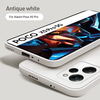 Ốp Điện Thoại Silicon Dẻo Vuông Thời Trang Chống Sốc Cho Xiaomi Poco X5 X4 Pro 5G X5Pro X4Pro X3 Pro X3NFC