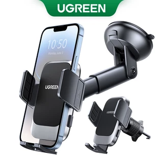 Giá đỡ điện thoại trên ô tô UGREEN 2 trong 1 gắn kính chắn gió thích hợp cho iPhone 14 Pro 14+ 13 12 11 Pro Max