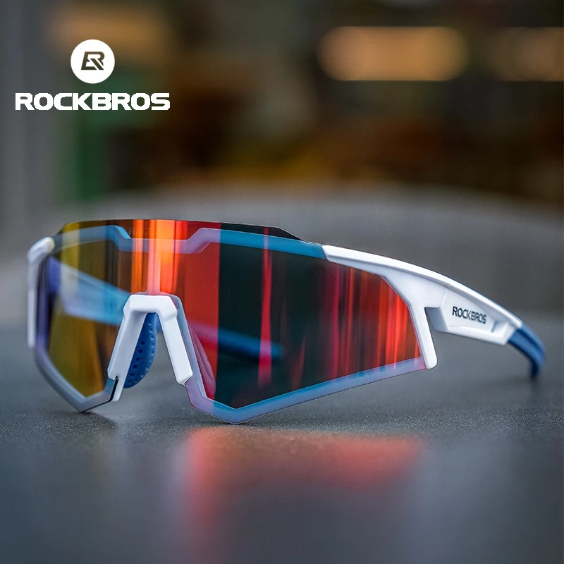 ROCKBROS Kính mát chống gió chống tia cực tím phân cực thể thao thời trang cho nam và nữ Nam Nữ Khi Đạp Xe, Chạy Bộ