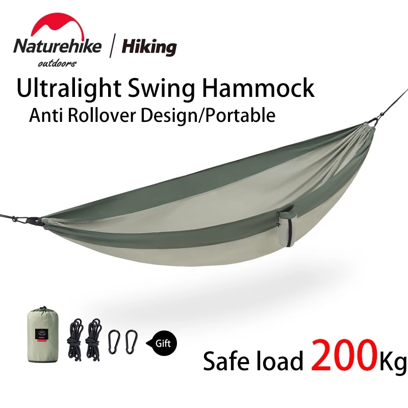 Võng Du Lịch Naturehike 1 / 2 Người Chịu Lực 200kg Thiết Kế Nhỏ Gọn Tiện Dụng