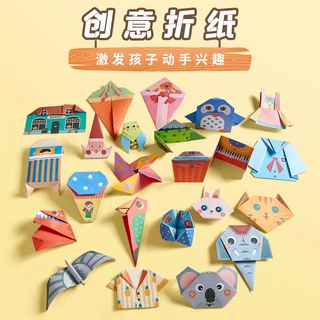 Giấy Xếp Hình origami 3d Sáng Tạo Cho Bé