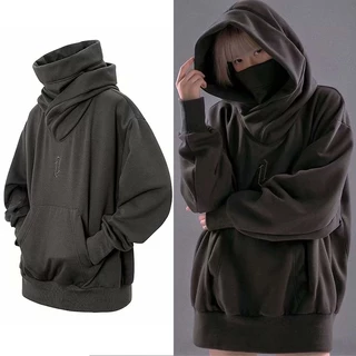 Áo Hoodie Hip Hop Cỡ Lớn M-3Xl Thêu Họa Tiết Phong Cách Harajuku Nhật Bản Cho Nam