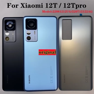 Ốp Điện Thoại 100% Nguyên Bản Cho Xiaomi 12T Pro 22081212Ug / Mi 12T 5G 22071212Vỏ Pin Thay Thế Cho Mặt Sau Xe Hơi AG